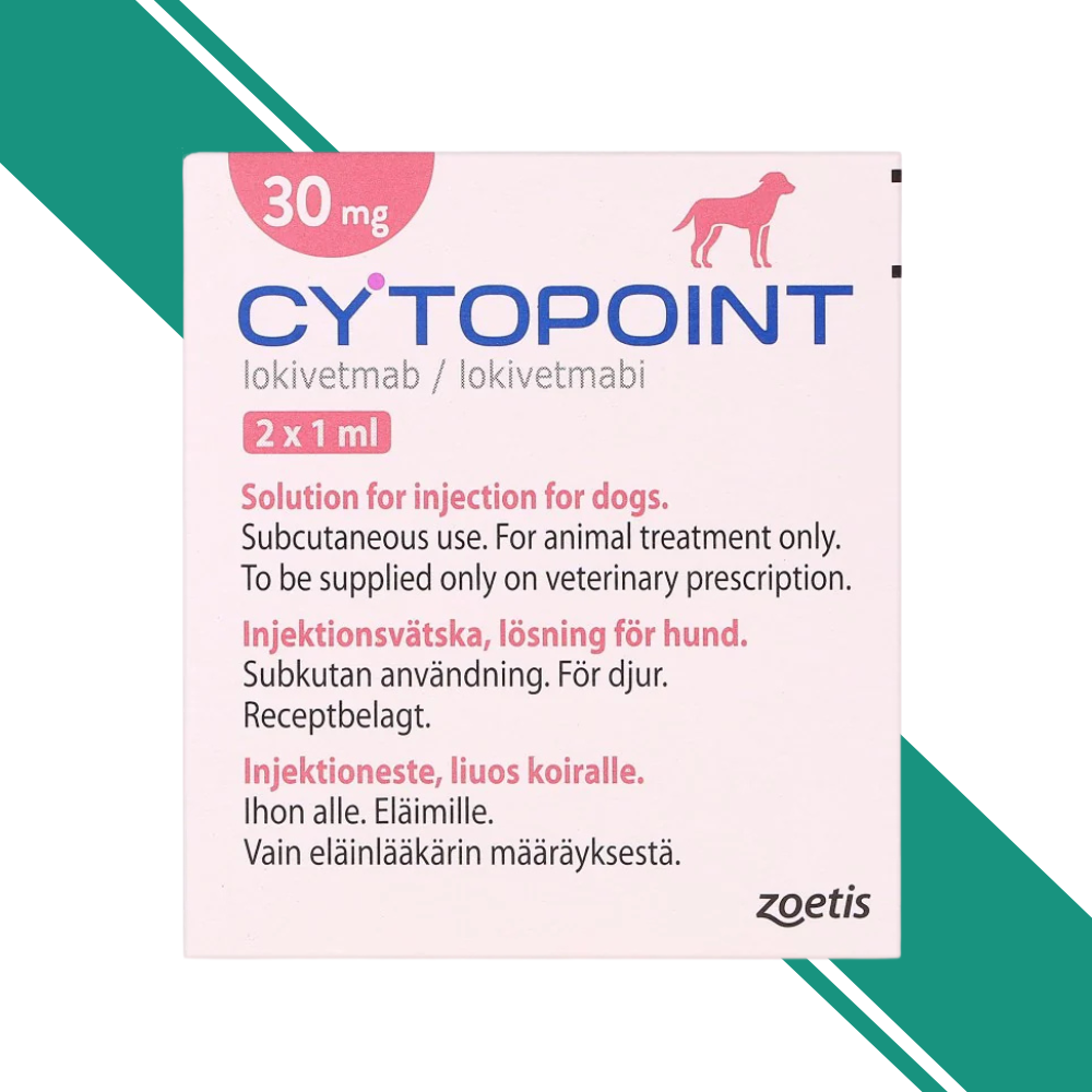 Cytopoint Solution for Injection for Dogs – 2 x 1ml Vials